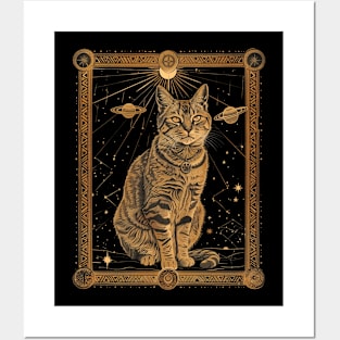 Cat Tarot Mystical Meow Insights Posters and Art